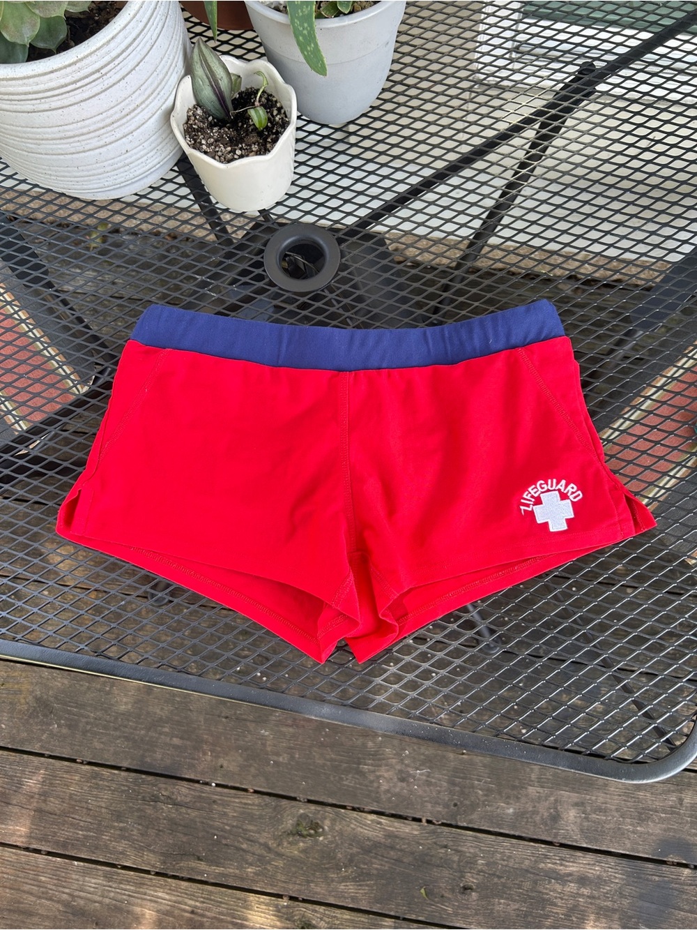 Women's Lifeguard Uniform Athletic Swim Shorts
